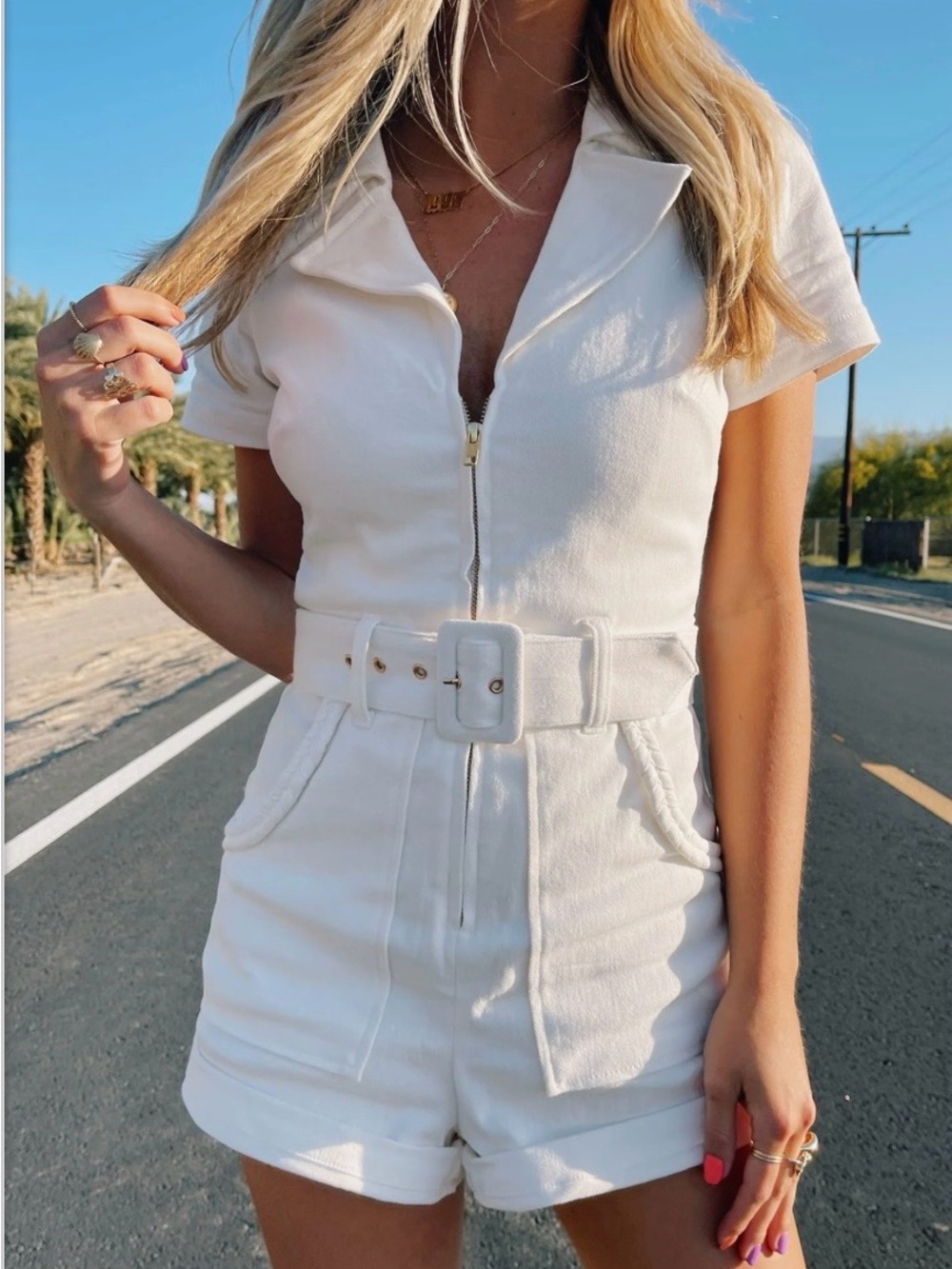 Show Me Your MuMu Outlaw Romper - Picture 2 of 9